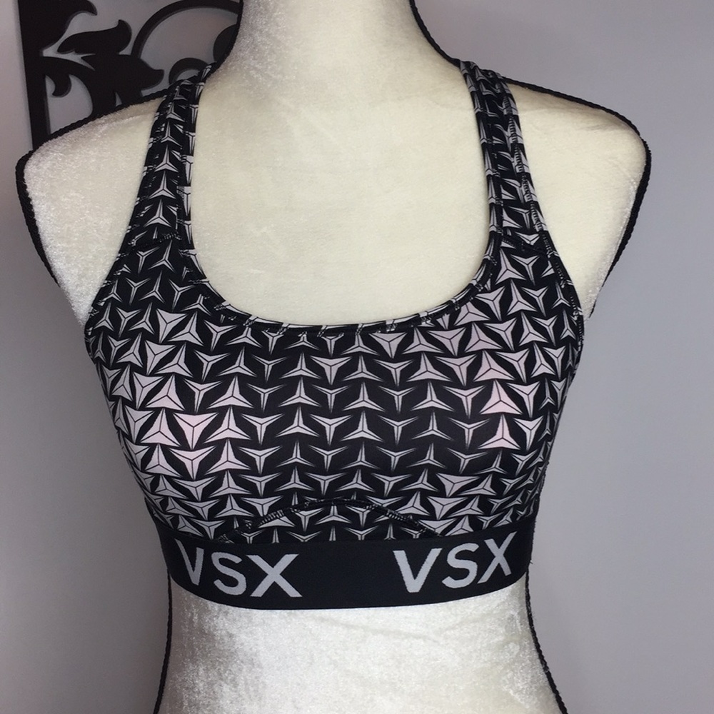 VSX Victoria Secrets Sports Bra Size Small Black